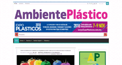 Desktop Screenshot of ambienteplastico.com