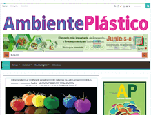 Tablet Screenshot of ambienteplastico.com